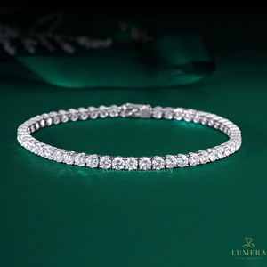 Custom Brilliant IGI Certified Lab Grown Diamond Brilliant Cut Tennis <b>Bracelet</b> 9K 10K 14K 18K White Yellow Rose Gold Luxury - Product Image 1