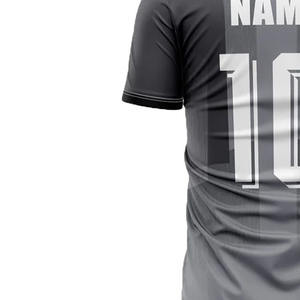 Camiseta deportiva de fútbol transpirable para equipos deportivos, uniforme de fútbol diseñado para sesiones de entrenamiento y partidos, cómoda de usar. - Product Image 6