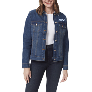 Nouveauté - Vente Flash : Vestes en jean pour femmes, design tendance, respirantes, à manches longues, boutonnées, pour adultes. - Product Image 1