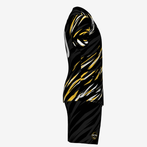 Uniforme de Fútbol Personalizado con Diseño a Cuadros/Letras, Venta al Por Mayor, Conjunto de Camiseta y Pantalones Cortos para Adultos, de Secado Rápido, Sublimado y Transpirable - Product Image 4