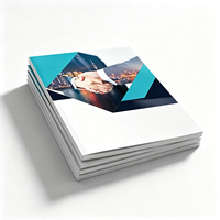 Impression de catalogue de produits en papier kraft avec couverture rigide personnalisée, brochure de marketing d'entreprise, profil d'entreprise, livre