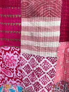 Chaquetas acolchadas de retales para mujer, abrigos de trabajo con parches indios hechos a mano, chaqueta acolchada Bohemia - Product Image 6