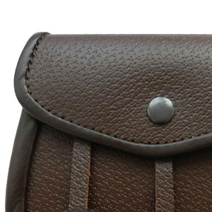 Meilleures ventes 2026 Ventoria Enterprises Sporran écossais en cuir végétalien marron pour tenues de kilt modernes ou traditionnelles - Product Image 2