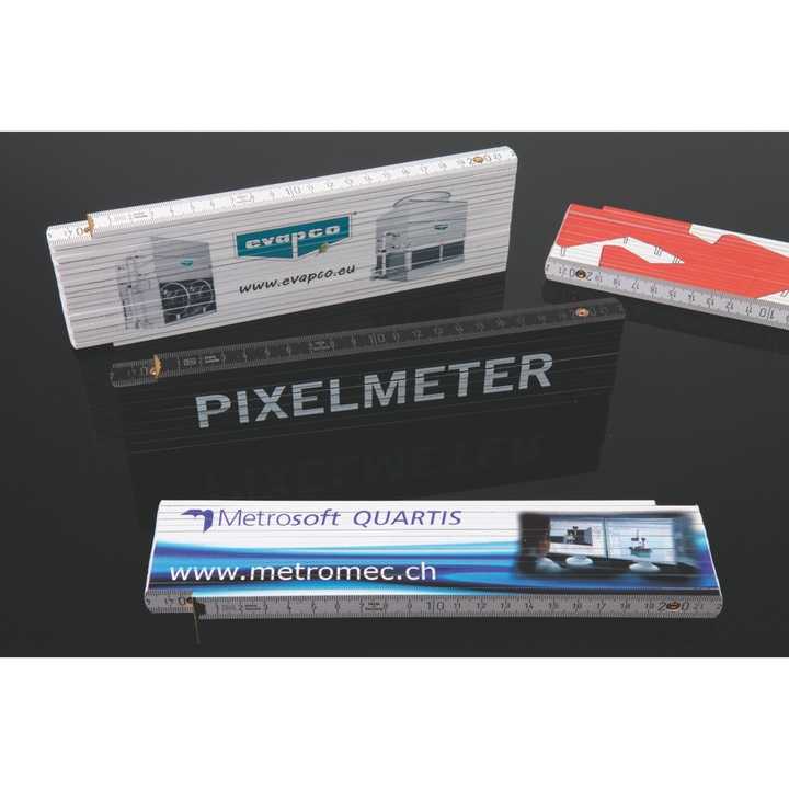 Folding Wooden Ruler for Measuring & Gauging Tools