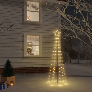 Árbol de Navidad de 6 pies con 108 luces LED cálidas blancas, luces festivas para las fiestas - Product Image 1