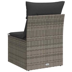 Sofá de Jardín Gris Oscuro para Exteriores - Product Image 6