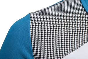 Nuevo Diseño de Camiseta Polo Negra para Hombre, Logotipo Personalizado Bordado, Camisas Sólidas de Tela de Punto de Poliéster y Algodón - Product Image 4