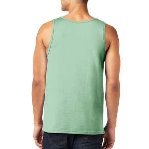 Débardeur personnalisé imprimé de haute qualité pour hommes, idéal pour la gym, l'entraînement, le fitness, le streetwear, sans manches, coupe musclée, 100% coton côtelé - Product Image 2