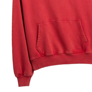Sudadera con Capucha Premium Roja y Naranja, Manga Larga, Tejido de Poliéster, Bolsillo Canguro, Estilo Casual Unisex para Otoño - Product Image 5