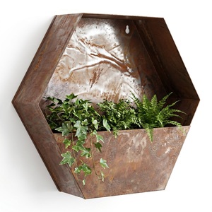 Macetero de Pared Moderno de Alta Calidad con Forma de Corazón para Decoración de Jardín Interior y Exterior, Diseño de Corazón, Macetero de Pared Rústico - Product Image 6