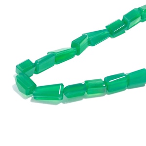 Perlas de ónix verde natural al por mayor, piedras sueltas de ónix verde para la fabricación de joyas, suministros al por mayor. - Product Image 6