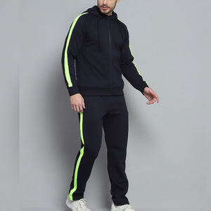 Chándal 2 en 1 con Capucha para Hombre, 100% Algodón, Forro Polar, Transpirable, Bolsillos Ocultos, Estilo Casual para Otoño - Product Image 1