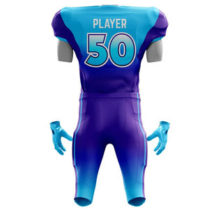 Uniforme de Fútbol Americano de Diseño Moderno y Color Personalizado para Adultos, Uniforme Deportivo Personalizable de Alta Calidad 100% Poliéster para Hombre - Product Image 2