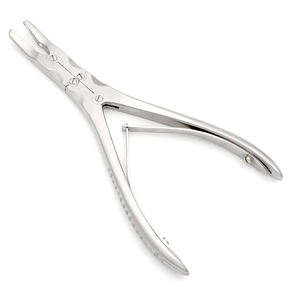 Pinza Quirúrgica Java Beyer para Huesos, Curva, de Acero Inoxidable, de Alta Resistencia, Instrumento Quirúrgico Manual, Pinza Ortopédica para Cortar Huesos - Product Image 6
