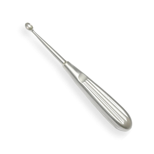 Curette orthopédique professionnelle Spratt Brun de 17 cm pour la fusion vertébrale et le greffe osseux, en acier chirurgical, finition polie - Product Image 3