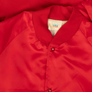 เสื้อแจ็คเก็ตเบสบอลพรีเมียมแบบ Letterman สำหรับโรงเรียน/วิทยาลัย แขนผ้าฝ้าย ปักลายตามสั่ง ปลายแขนแบบริบ กันน้ำ - Product Image 6