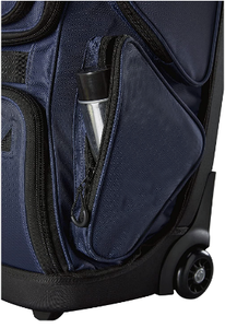 Heavy Duty Rolling <b>Baseball</b> Bag Large Capacity <b>Bat</b> Equipment Bag with Wheels & Shoe Compartment For Cricket Hockey Gear - Product Image 4