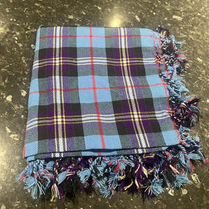 Suministros Personalizados de Fábrica, Tartán Escocés de Clan, Tartán Masónico de las Tierras Altas, Accesorio de Tartán, 16 oz, 100% Lana Acrílica - Product Image 1