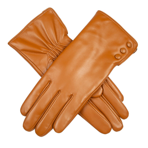 ถุงมือหนังดีไซน์โดดเด่นทันสมัยสำหรับฤดูหนาว แบบเต็มนิ้ว สวมใส่สบายๆ - Product Image 6