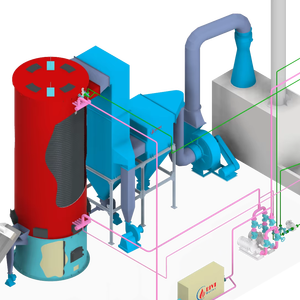 High <b>Efficiency</b> Biomass Water Tube Thermal Oil Boiler & <b>Heater</b> | Steam Output High Pressure 92% Energy Saving - Product Image 1