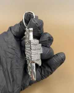 Joyería Hip Hop para Hombre, Colgante Personalizado con Letras, Plata de Ley 925, Diamante Moissanita VVS, Número, Nombre, Inicial, Logotipo - Product Image 6