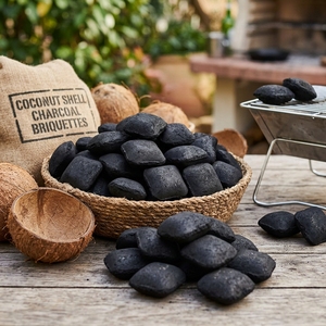 Briquetas de Carbón para Barbacoa, Combustible de Larga Duración, Carbón sin Humo para Parrilla, Proveedor a Granel para Restaurantes - Product Image 4