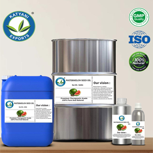 น้ำมันเมล็ดแตงโมบริสุทธิ์ 100% จากธรรมชาติ 1 กิโลกรัม (Citrullus Lanatus) สกัดเย็น - โดย Katyani Exports มัธยมปัฎธีปราชินี อินเดีย - Product Image 2