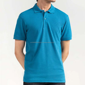 Polo para Hombre, 100% Algodón, Cómodo, Secado Rápido, Tallas Grandes, Precio Bajo, Servicio OEM, Tejido de Punto - Product Image 3