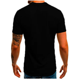 Camiseta Deportiva Personalizada para Piscina, Absorbente de Humedad, 100% Algodón, Camiseta de Golf Sólida, Ligera, Informal, para Entrenamiento Físico - Product Image 5
