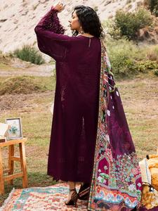 Ensemble de vêtements indiens et pakistanais en coton brodé de qualité supérieure, collection été, robe en coton 3 pièces pour femmes 2026 - Product Image 5