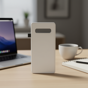 Cover Posteriore Bianca di Ricambio per Samsung S10 G973F, Scocca in Materiale ABS - Product Image 3