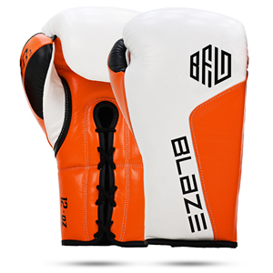 Guantes de Boxeo de Piel Auténtica para Adultos BLAZE FIGHTGEAR BFG-BG-01, para Entrenamiento de Sparring, Muay Thai y Kickboxing, Venta al Por Mayor - Product Image 1
