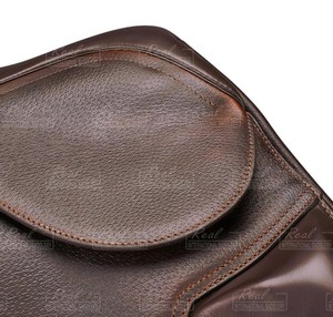Sillín de doma de caballo inglés de alta calidad al por mayor de origen indio Fabricante Material de cuero de calidad de exportación - Product Image 2