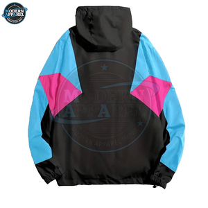 เสื้อแจ็คเก็ตกันลมแบบซิป แขนยาว ดีไซน์สั่งทำได้ ราคาดีที่สุด รุ่นใหม่ล่าสุด ปรับได้ ระบายอากาศได้ดี สำหรับผู้ชาย - Product Image 6