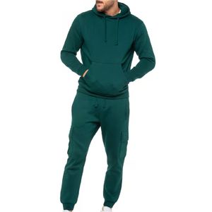 Chándal Deportivo Unisex de Alta Calidad, Ecológico, con Capucha, Forro Polar, Resistente al Viento, Logotipo Personalizado en la Parte Delantera, Transpirable, 100% Algodón - Product Image 5