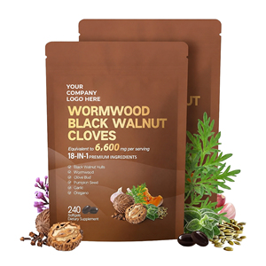 Cápsulas de Suplemento Herbal de 6400mg con Ajenjo, Nuez Negra y Clavo, Marca Privada OEM, Venta al Por Mayor B2B - Product Image 1