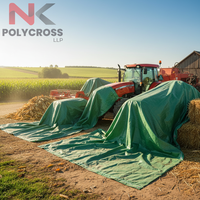 Bâche agricole imperméable toutes saisons pour la couverture du foin, l'utilisation agricole, les équipements et les abris pour le bétail