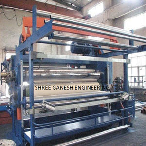 Shree Ganesh Engineering de 72 ", máquina limpiadora de tela semiautomática eléctrica de alta velocidad, acabado textil montado en el suelo - Product Image 1
