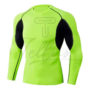 2026 Hot Trending <b>Compression</b> Set <b>For</b> <b>Men</b> Breathable Long Sleeve Sportswear Two Piece Gym Set <b>Compression</b> Suit <b>Compression</b> Set - Product Image 4