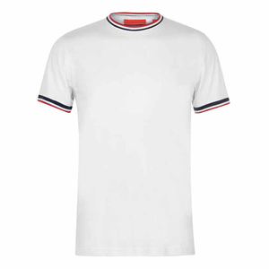 เสื้อยืดคอกลมแขนสั้นลายพรางสำหรับผู้ชาย ทรงปกติ แห้งเร็ว ผ้าถักโพลีเอสเตอร์ สไตล์ลำลอง - Product Image 4
