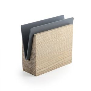 <b>Square</b> wooden napkin holder modern design dining <b>table</b> accessory <b>kitchen</b> organizer decorative stylish home decor piece - Product Image 3