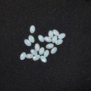 7x9mm naturel australien opale ovale Cabochons pierres semi-précieuses bijoux en gros Premium opale de feu pierres précieuses du fabricant - Product Image 4