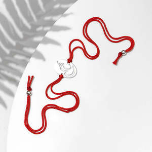 Rakhi Especial de Plata de Ley 925 con Ganesha para Él, Rakhi Minimalista Unisex con Hilo para Hermano o Hermana, Raksha Bandhan - Product Image 6