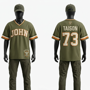 เสื้อเจอร์ซีย์โพลีเอสเตอร์ระบายอากาศได้ดี 240 GSM พรีเมียม แขนสั้น สีเบจ-มารูน แผงหน้าอกปักโลโก้แบบทวิลล์ตามสั่ง - Product Image 5