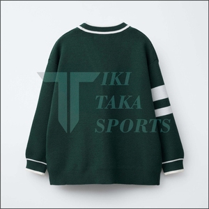 Cardigan en tricot à col en V pour homme, personnalisé, de haute qualité, en laine/nylon, avec un seul bouton, patchwork respirant, idéal pour l'hiver - Product Image 6