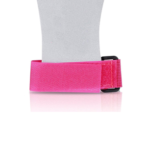 Protège-paumes unisexe pour musculation, en cuir, pour entraînement de force, poignées de gymnastique à 2 trous, antidérapantes, respirantes, réglables avec fermeture auto-agrippante - Product Image 3