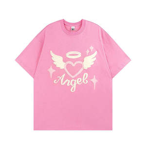 T-shirt unisexe oversize en coton 100% pour homme, style streetwear, coupe ample, coupe-vent, service OEM, idéal pour l'été, personnalisable avec logo. - Product Image 2