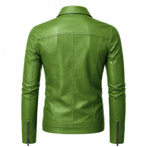 Windproof <b>Leather</b> <b>Jackets</b> For Adults New Arrival <b>Men's</b> Fashion Design <b>Leather</b> <b>Jacket</b> Hot Selling <b>Men</b> Clothing <b>Leather</b> <b>Jackets</b> - Product Image 2