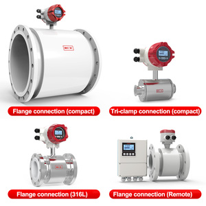 Ce ATEX Rs485 液体磁気流量計 4-20ma パルス電池式燃料液体電磁流量計 - Product Image 4