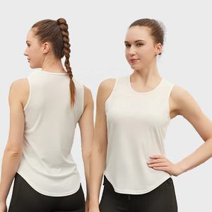 Haute qualité 100% Polyester séchage rapide course réservoir de course en plein air Marathon entraînement Singlet actif été haut de course pour les femmes - Product Image 2